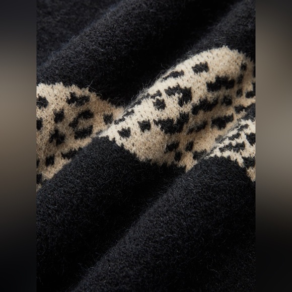 Commense Leopard Print Sweater oversized - Picture 3 of 4